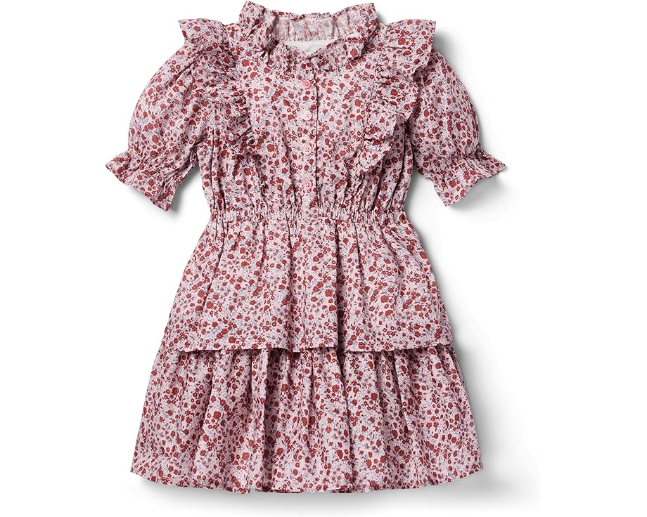 ジャニーアンドジャック ドレス ピンク ジュニア キッズ 【 JANIE AND JACK TIERED DRESS / PINK 】 ベビー マタニティ