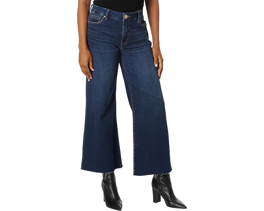 カットフロムザクロス レディース 【 KUT FROM THE KLOTH MEG HIGH-RISE FAB AB WIDE LEG RAW HEM IN EXHIBITED / 】 ブーツ|スニケス