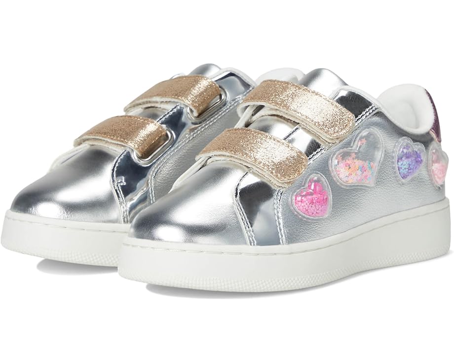 スティーブマデン スティーブマッデン 銀色 シルバー ジュニア キッズ 【 STEVE MADDEN KIDS ELECTRA / SILVER MULTI 】 ベビー マタニティ スニーカー