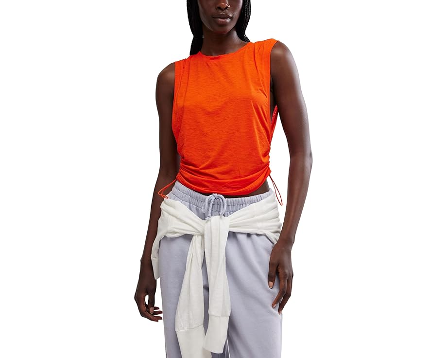 ソリッド レディース 【 FP MOVEMENT SPORT MODE MUSCLE - SOLID / FLAME 】 レディースファッション トップス Tシャツ カットソー