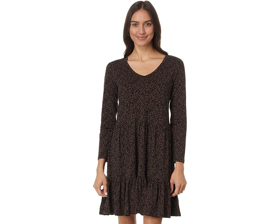 トードアンドコー 捩り お召しもの TOAD\u0026CO 長袖 レディース 【 MARLEY TIERED LONG SLEEVE DRESS / 】 レディース流行り物