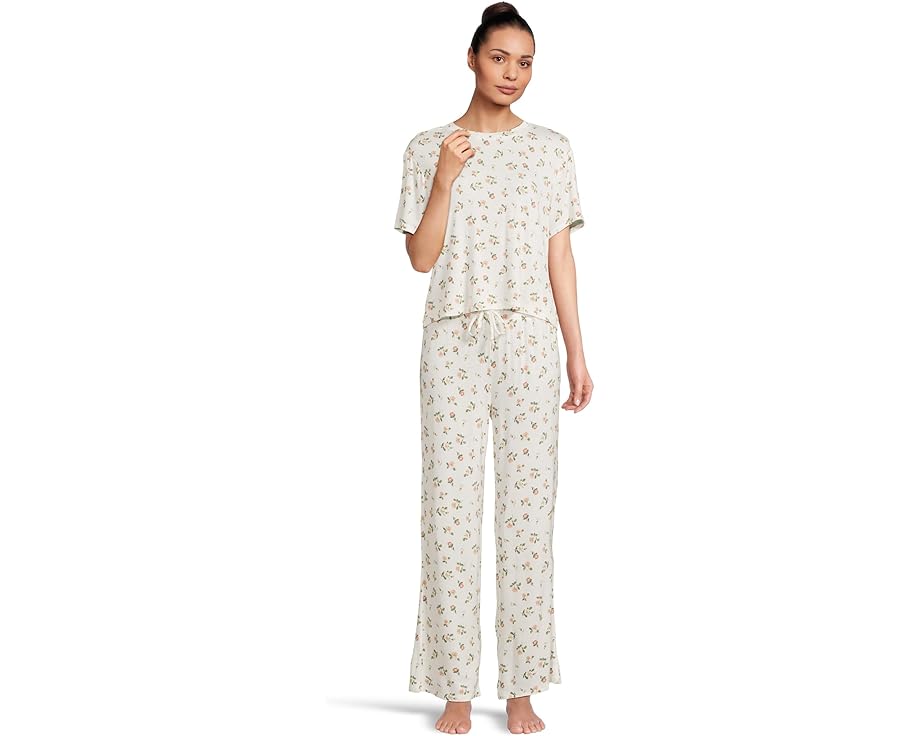 プルオーバー ズボン下 レディース 【 HONEYDEW INTIMATES ALL AMERICAN TEE PANT SET / 】 肌付き 肌付き ナイト爵御召しもの ナイト爵 御部屋 パジャマ