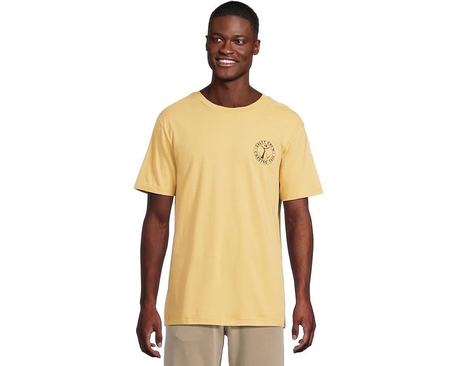 ソルティークルー クルー スリーブ Tシャツ カーキ 半袖 メンズ 【 SALTY CREW TAILGATE SHORT SLEEVE TEE / KHAKI 】 メンズファッション トップス カットソー