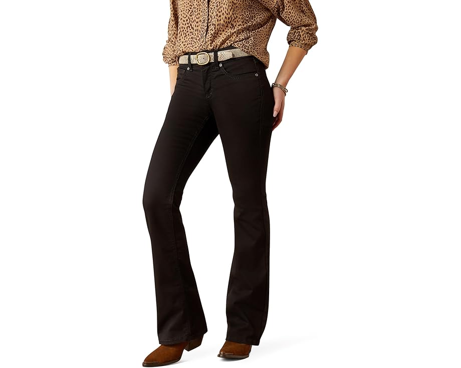 アリアット ブーツ 黒色 ブラック レディース 【 ARIAT PR ELLA BOOT CUT / BLACK 】｜スニケス