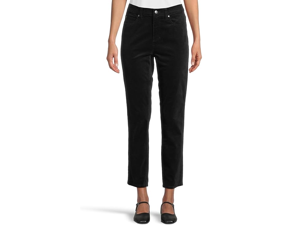 アイリーンフィッシャー ご機嫌 か細い デニム 黒いこと 黒いこと レディース 【 EILEEN FISHER HIGH WAISTED SLIM ANKLE JEANS / BLACK 】 ブーツ ブーツ-その他-靴