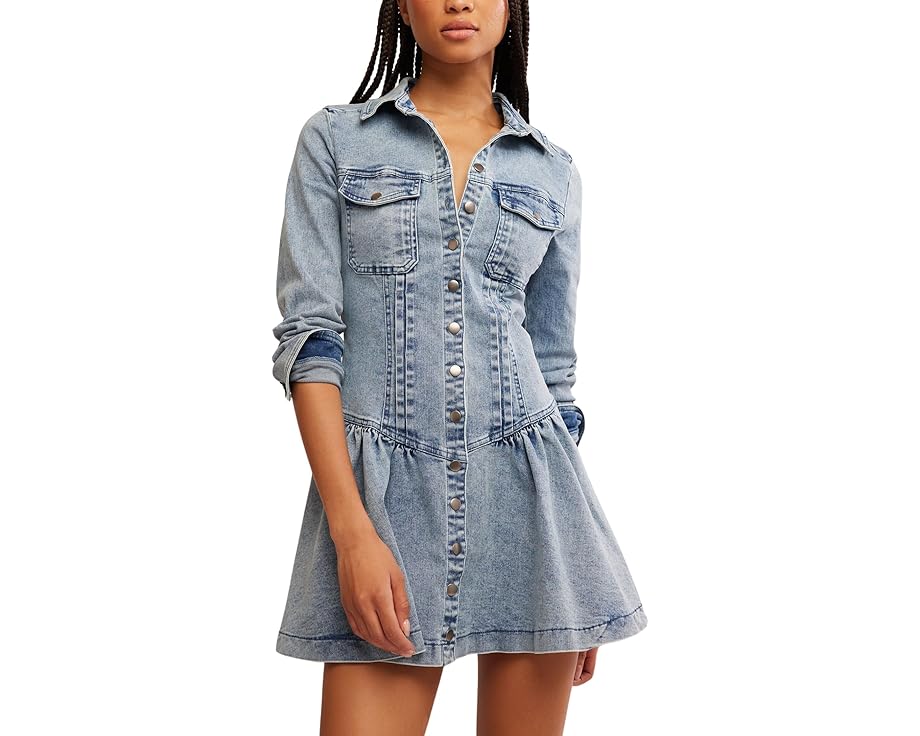 フリーピープル フリー レディース 【 FREE PEOPLE ROADHOUSE MINI / ON THE ROAD RINSE 】 レディースファッション ドレス