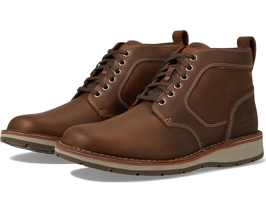 クラークス レザー メンズ 【 CLARKS GRAVELLE TOP / TAN LEATHER 】 ブーツ