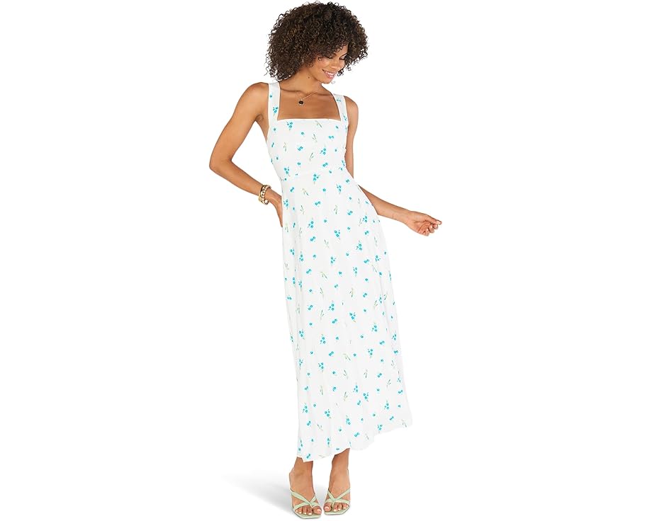 ショウミーユアムームー ドレス ミディドレス レディース 【 SHOW ME YOUR MUMU MARMONT MIDI DRESS / BLUEBELL DAISY 】 レディースファッション｜スニケス