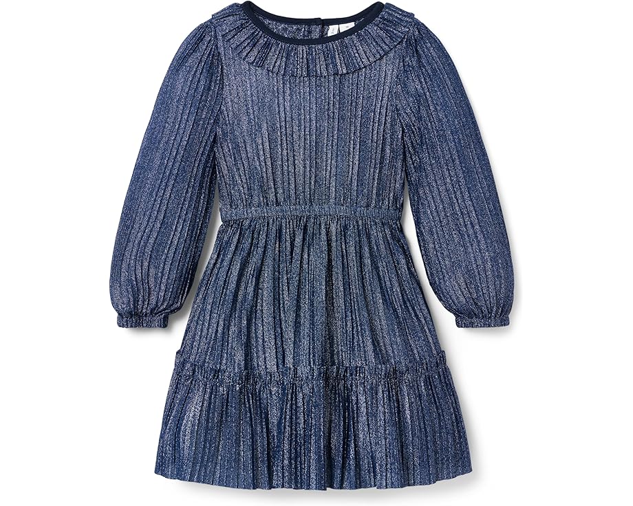 ジャニーアンドジャック ドレス 青色 ブルー ジュニア キッズ 【 JANIE AND JACK SPARKLE PARTY DRESS / DARK BLUE 】 ベビー マタニティ
