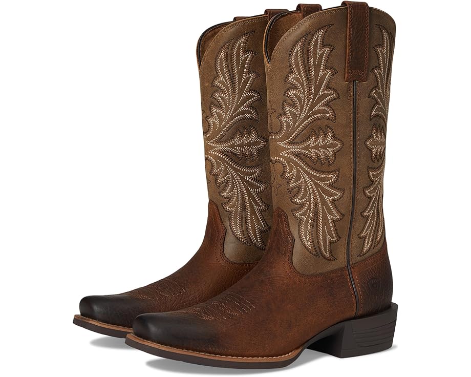 アリアット ブーツ 牛飼いブーツS メンズ 【 ARIAT HUSTLER COWBOY BOOTS / EARTH 】