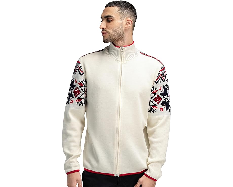 デールオブノルウェー ジャケット 白色 ホワイト メンズ 【 DALE OF NORWAY VARBERG JACKET / OFF WHITE MARINE RASPBERRY 】 メンズファッション コート