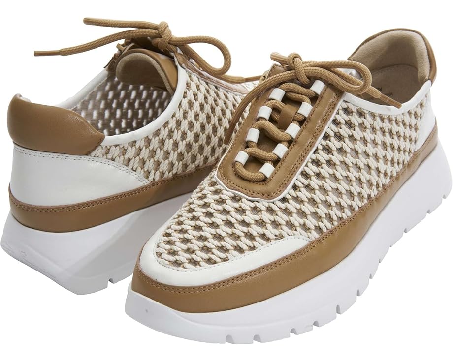 ヴァネリ ベージュ スニーカー レディース 【 VANELI QUBI / BEIGE ITESS FABRIC 】