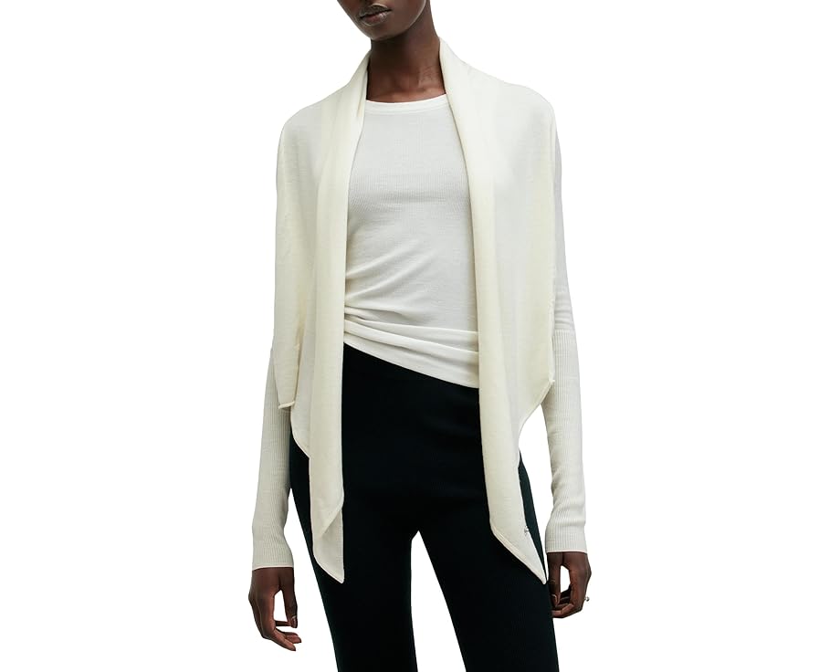 オールセインツ 白色 ホワイト レディース 【 ALLSAINTS WASSON PIRATE CARDIG / CHALK WHITE 】 レディースファッション トップス ニット セーター