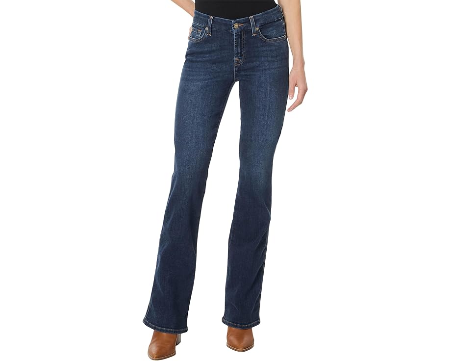 セブンフォーオールマンカインド ハイ ウェーブ ウェイブ レディース 【 7 FOR ALL MANKIND KIMMIE BOOTCUT / HIGH WAVE 】 ブーツ|スニケス
