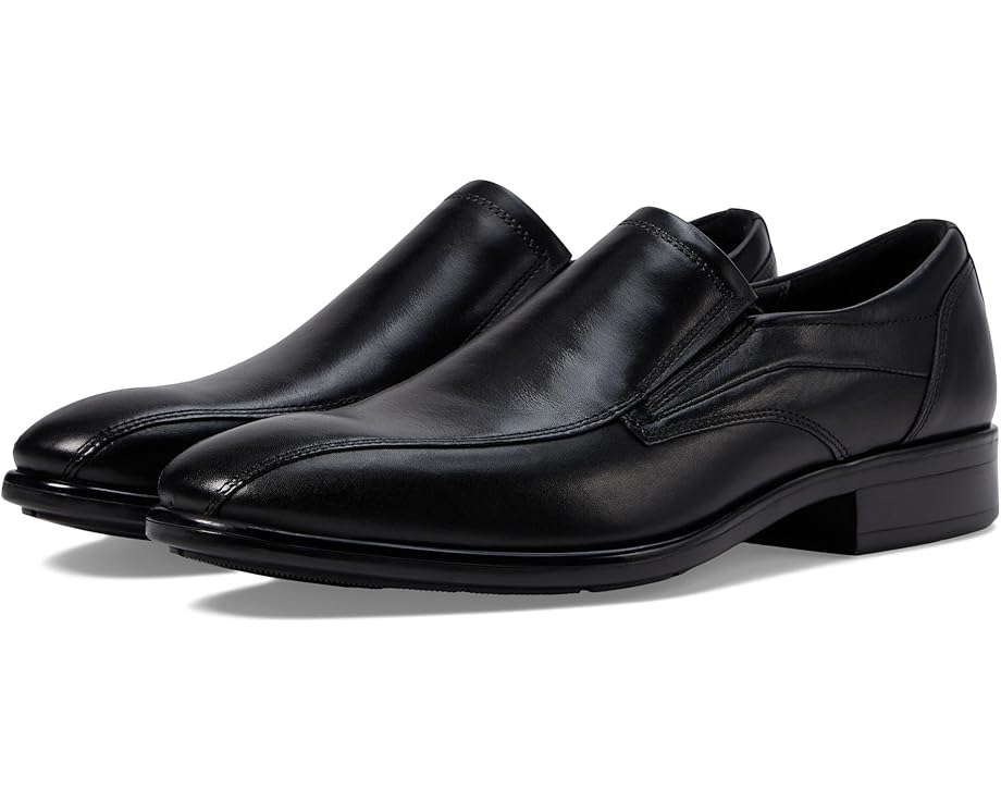 エコー スリッポン 黒色 ブラック メンズ 【 ECCO CITYTRAY BIKE TOE SLIP-ON / BLACK 】 ローファー
