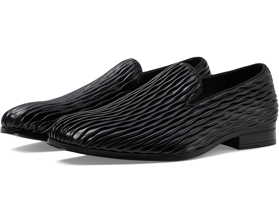 ステイシーアダムス アダムス スリッポン 黒色 ブラック メンズ 【 STACY ADAMS SEISMITH SLIP-ON / BLACK 】 ローファー