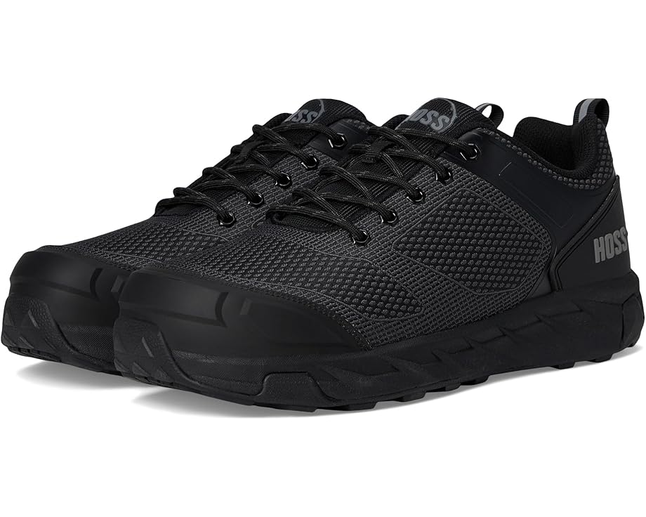 黒いこと 黒いこと スニーカー メンズ 【 HOSS BUSTER LOW - BIG SIZES / BLACK 】