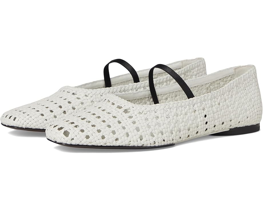 ヴィンス 白いこと 白いこと なめし革 レディース 【 VINCE VIVIAN / WHITE WEAVE LEATHER 】
