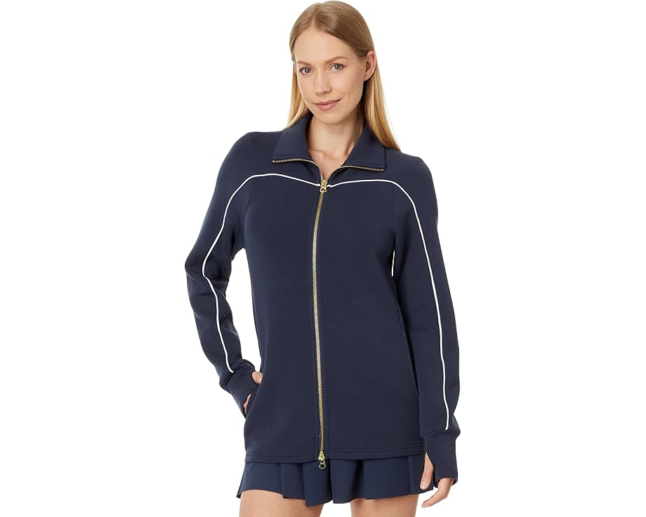 バーリー 青色 ブルー ナイト レディース 【 VARLEY PALMDALE ZIP THROUGH / BLUE NIGHT 】 レディースファッション トップス スウェット トレーナー
