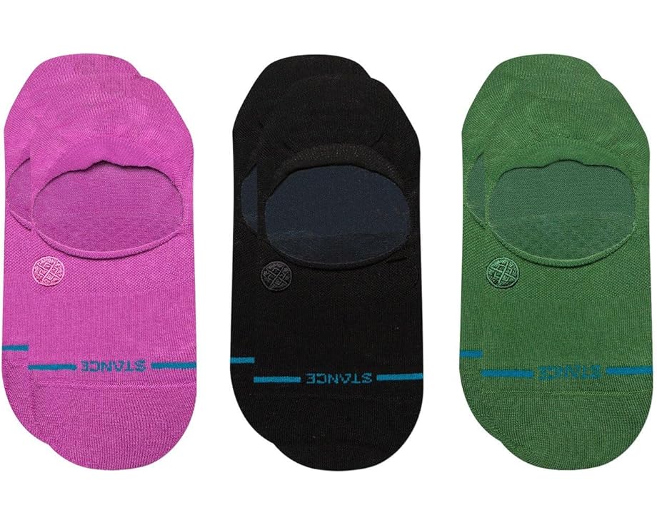 スタンス アイコン 3個入 レディース 【 STANCE ICON NO SHOW 3 PACK / BERRY 】 インナー 下着 ナイトウエア レッグ