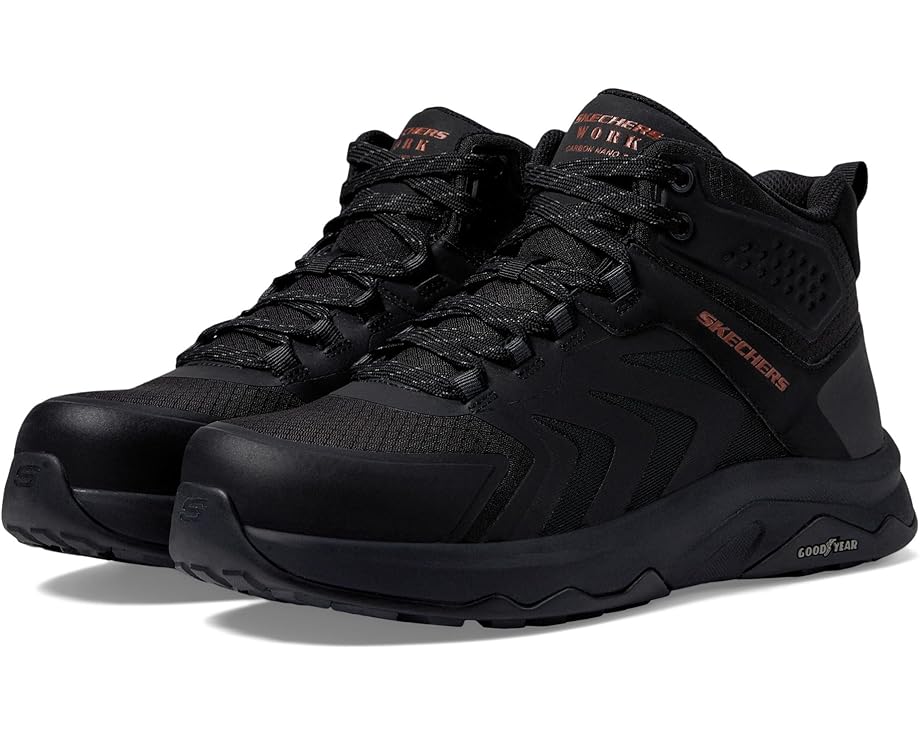 スケッチャーズ ワーク スケッチャーズ ミッド スニーカー メンズ 【 SKECHERS WORK SPEED-FLEX TREKKER MID COMP TOE / 】|スニケス