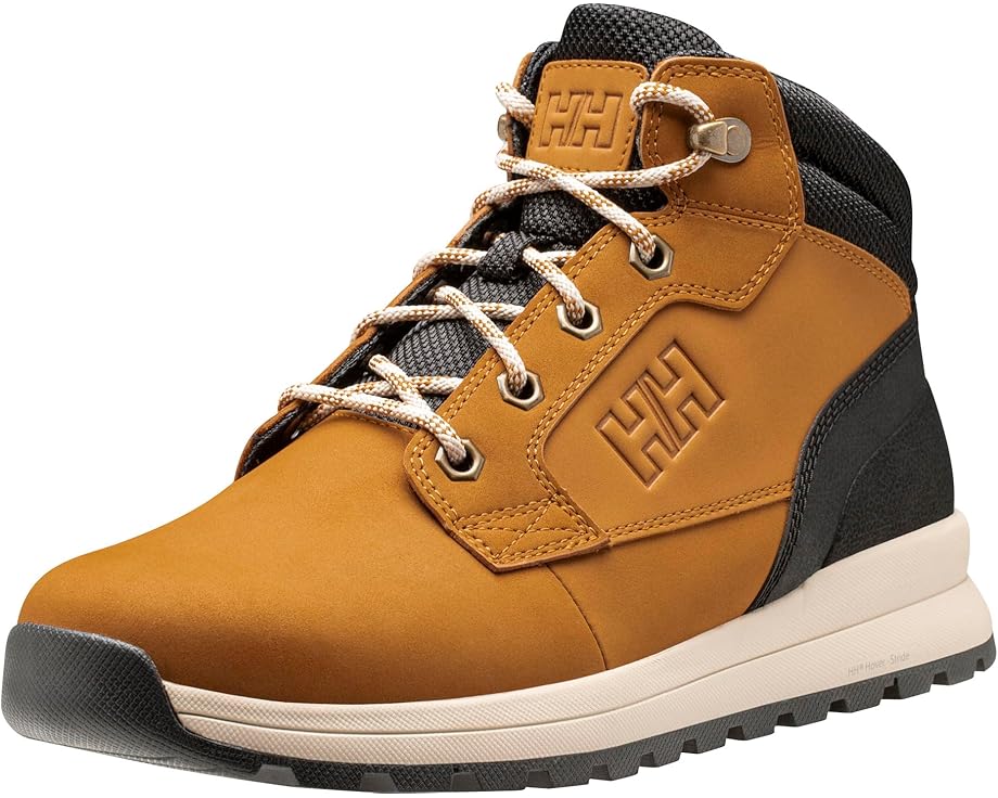 ヘリーハンセン ミッド ハニー ウィート 黒色 ブラック メンズ 【 HELLY HANSEN KELVIN MID / HONEY WHEAT BLACK 】 ブーツ