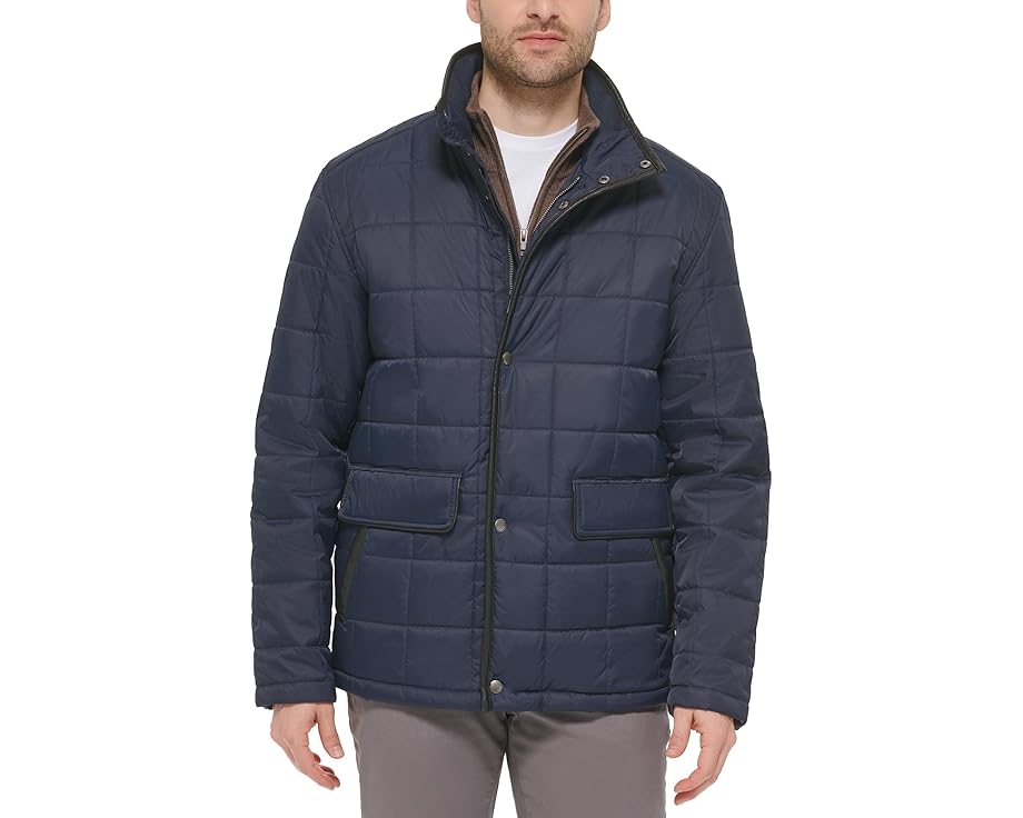 コールハーン ボックス キルト ジャケット メンズ 【 COLE HAAN BOX QUILT JACKET / 】 メンズファッション コート