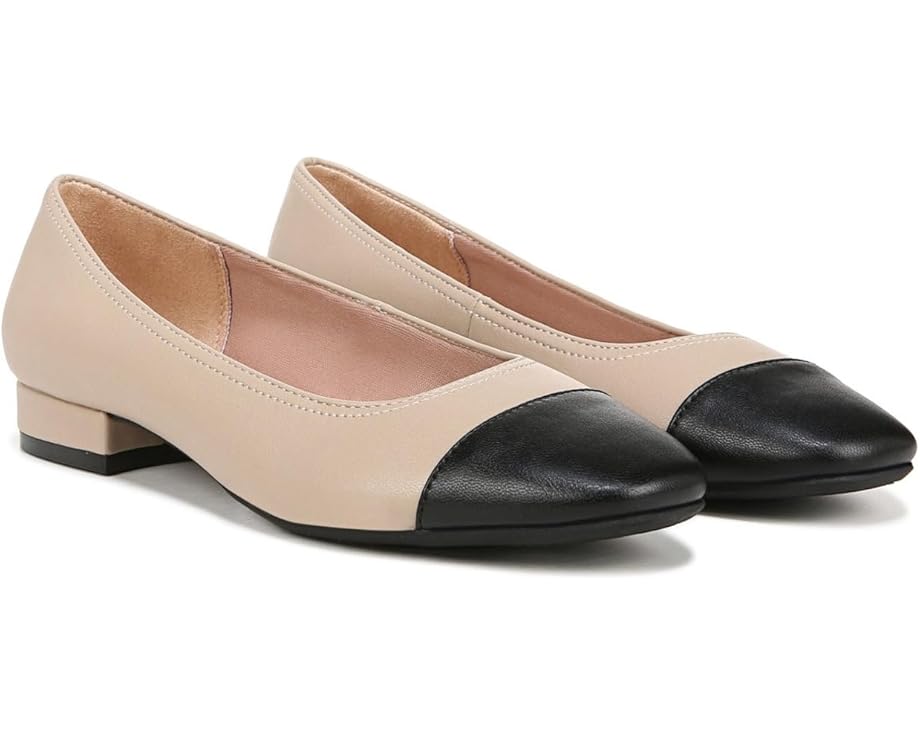 ライフストライド 黒色 ブラック レディース 【 LIFESTRIDE CAMEO 3 BALLET FLATS / BLACK TAUPE 】
