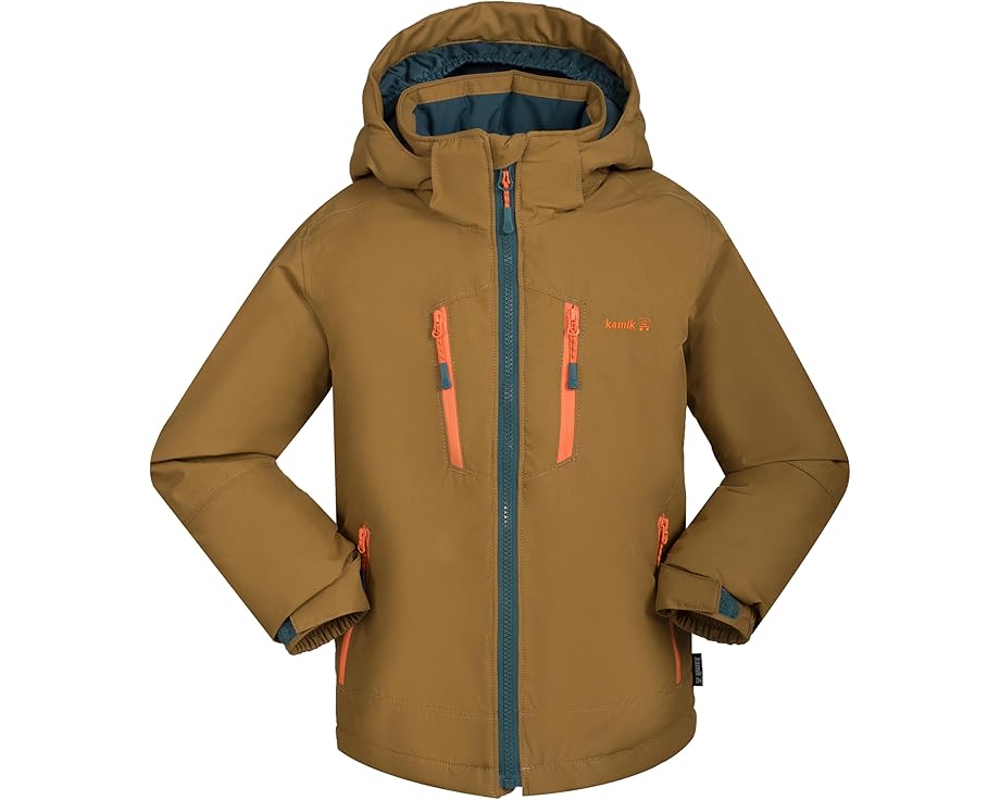 カミック ジャケット 銅 ブロンズ ジュニア キッズ 【 KAMIK KIDS HUX INSULATED JACKET / BRONZE 】 ベビー マタニティ コート