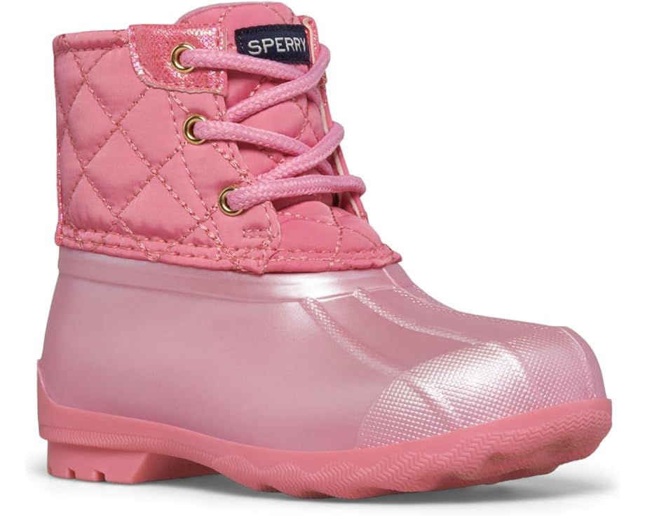 スペリー ブーツ サクラ色 お坊っちゃん キッズ 【 SPERRY KIDS PORT BOOT / PINK 】 もの言う花 マタニティ