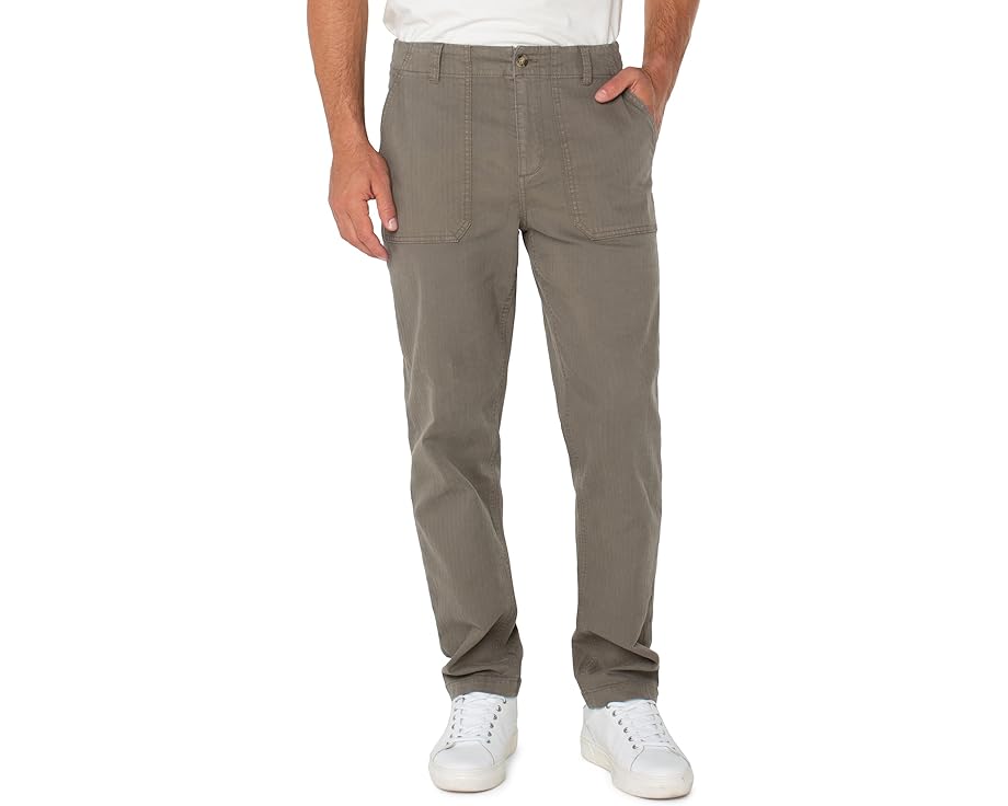 緑 グリーン ロサンゼルス メンズ 【 LIVERPOOL LOS ANGELES UTILITY PANTS / PEWTER GREEN 】 メンズファッション ズボン パンツ