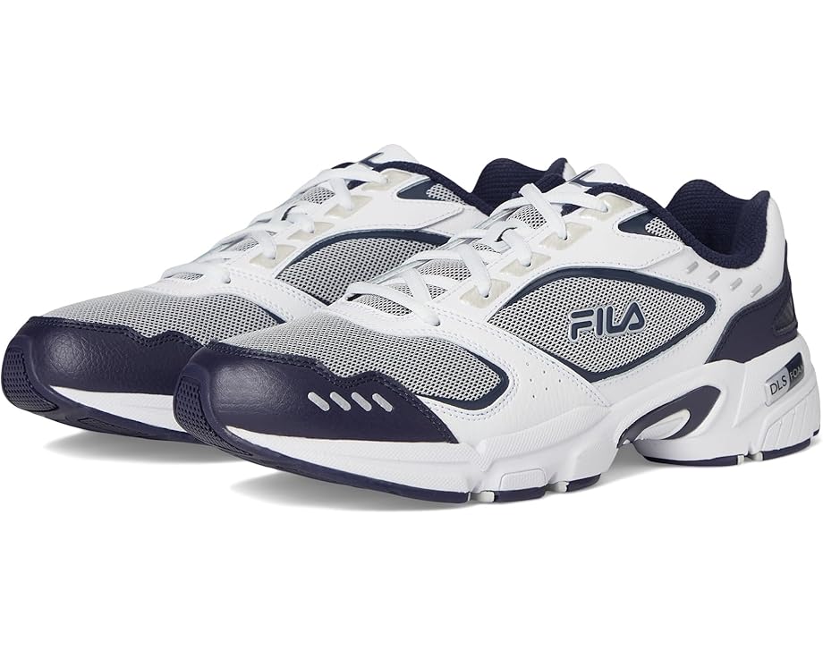 フィラ 紺色 米国海軍 しろがね色 しろがね色 スニーカー メンズ 【 FILA MEMORY DECIMUS / FILA NAVY DARK SILVER 】