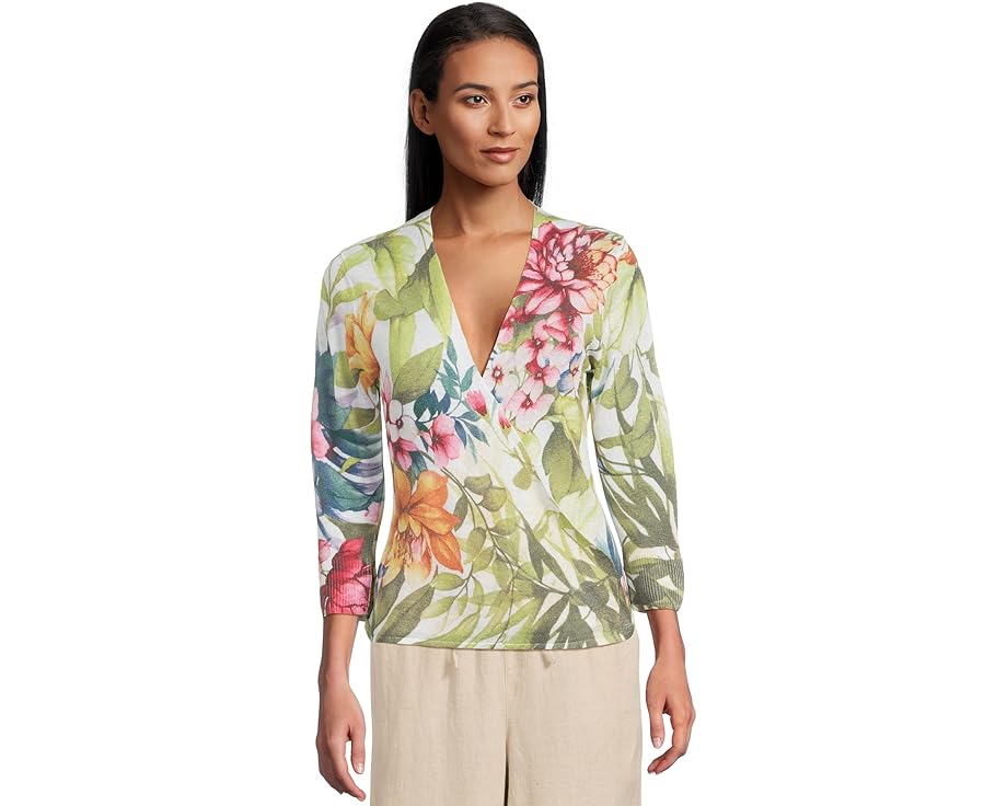 トミーバハマ ジレー 白いこと 白いこと レディース 【 TOMMY BAHAMA VERDE BLOOMS ADDISON CARDIGAN / WHITE 】 レディース流行り物 トップス 汗水 調教師