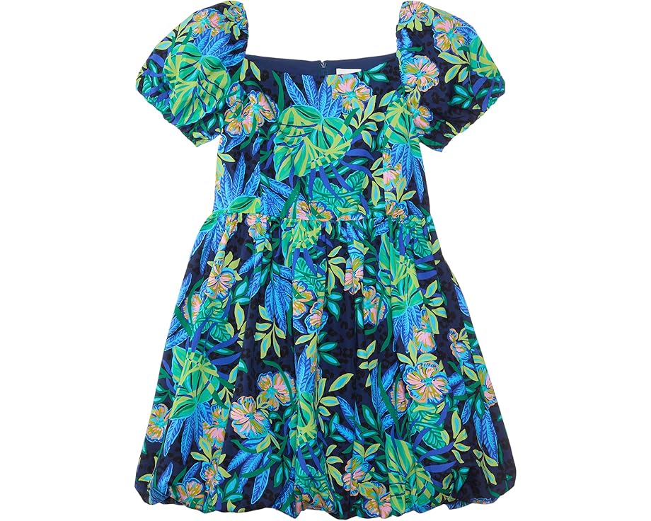 リリーピュリッツァー お召しもの 御坊っちゃん キッズ 【 LILLY PULITZER KIDS KOJI DRESS / MULTI THE HOTTEST SPOT 】 もの言う花 マタニティ