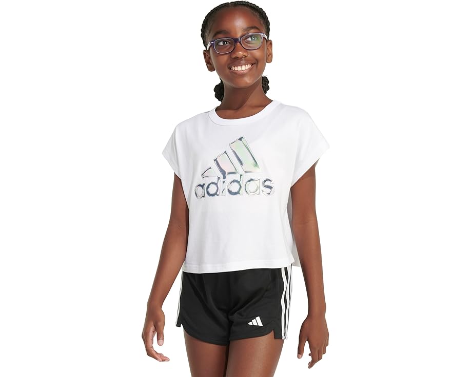 アディダス ボックス 白色 ホワイト ジュニア キッズ 【 ADIDAS KIDS SLEEVLESS BOX TOP / WHITE 】 ベビー マタニティ トップス Tシャツ カットソー｜スニケス 10,721円