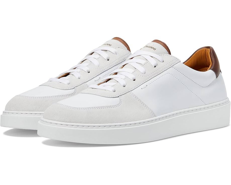 マグナーニ 白色 ホワイト 茶色 ブラウン スニーカー メンズ 【 MAGNANNI PHARELL / WHITE BROWN 】