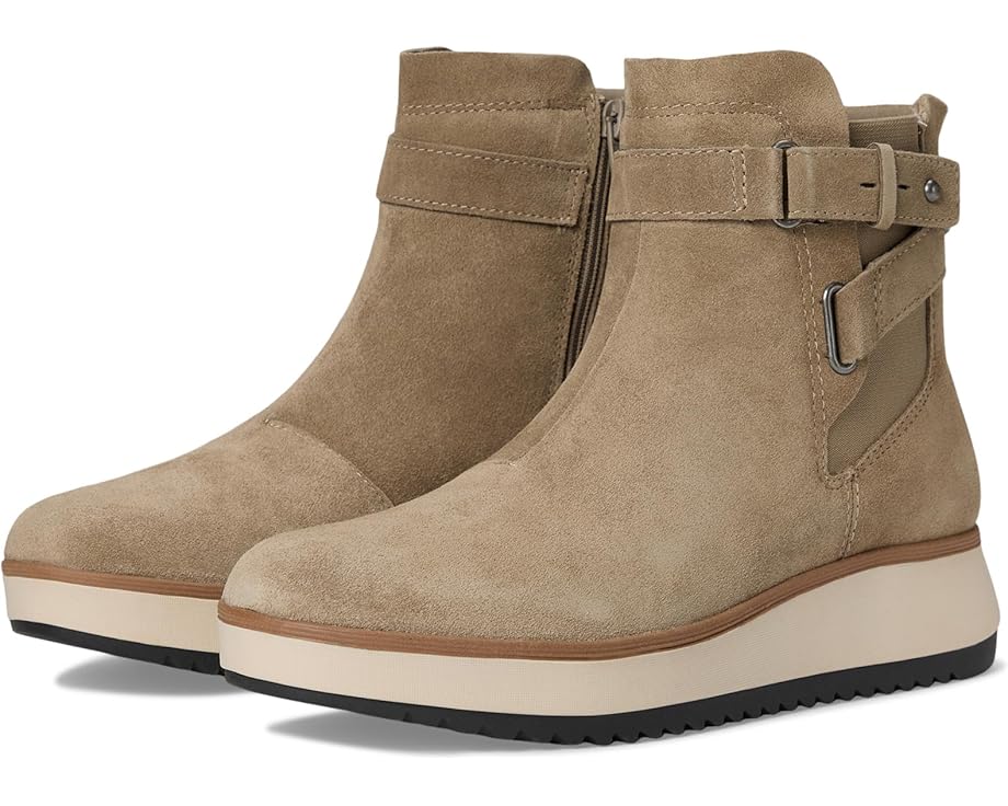 クラークス スエード スウェード レディース 【 CLARKS ZYLAH FAYE / DARK TAUPE SUEDE 】 ブーツ｜スニケス 23,360円