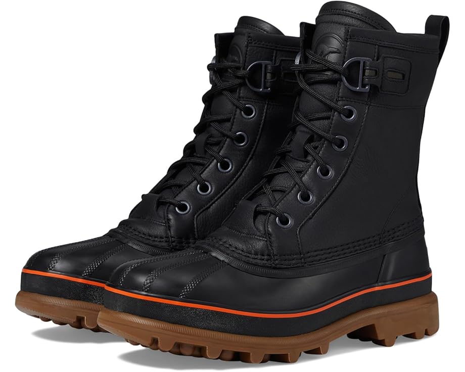ソレル 黒いこと 黒いこと CARIBOU? メンズ 【 SOREL ROYAL HI-VIZ WP / BLACK BLACK 】 ブーツ