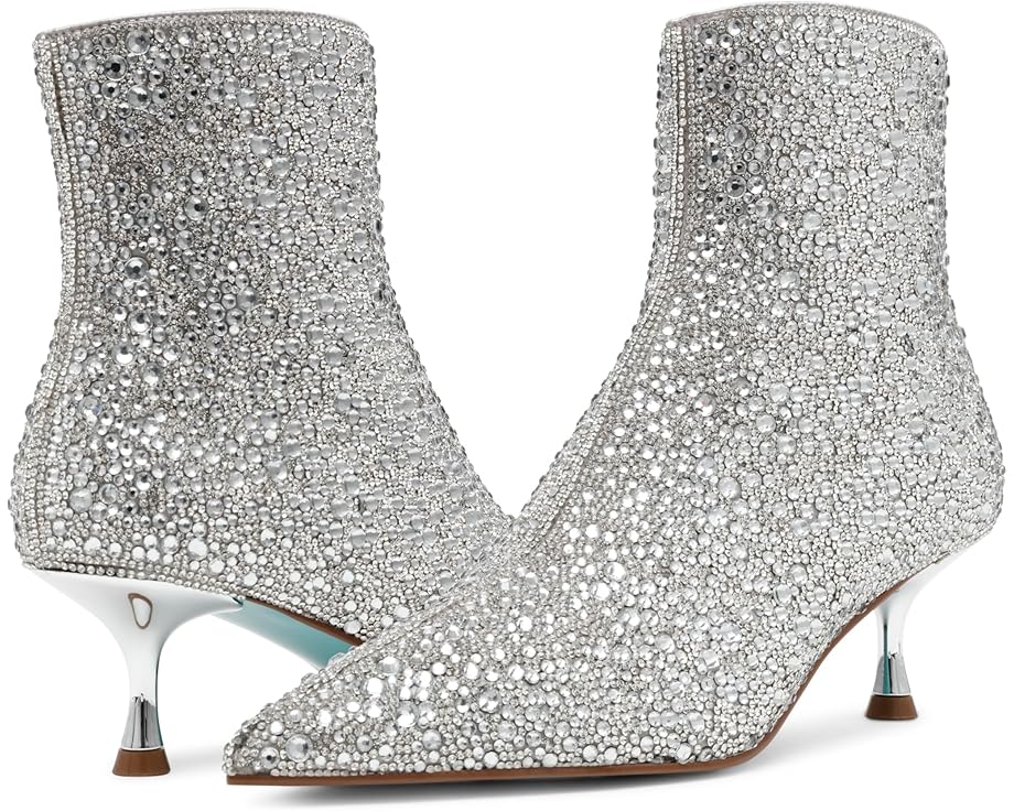 ブルーベッツィージョンソン 青味 青色 ジョンソン しろがね色 しろがね色 レディース 【 BLUE BY BETSEY JOHNSON ASH / SILVER 】 ブーツ ブーツ-靴-その他