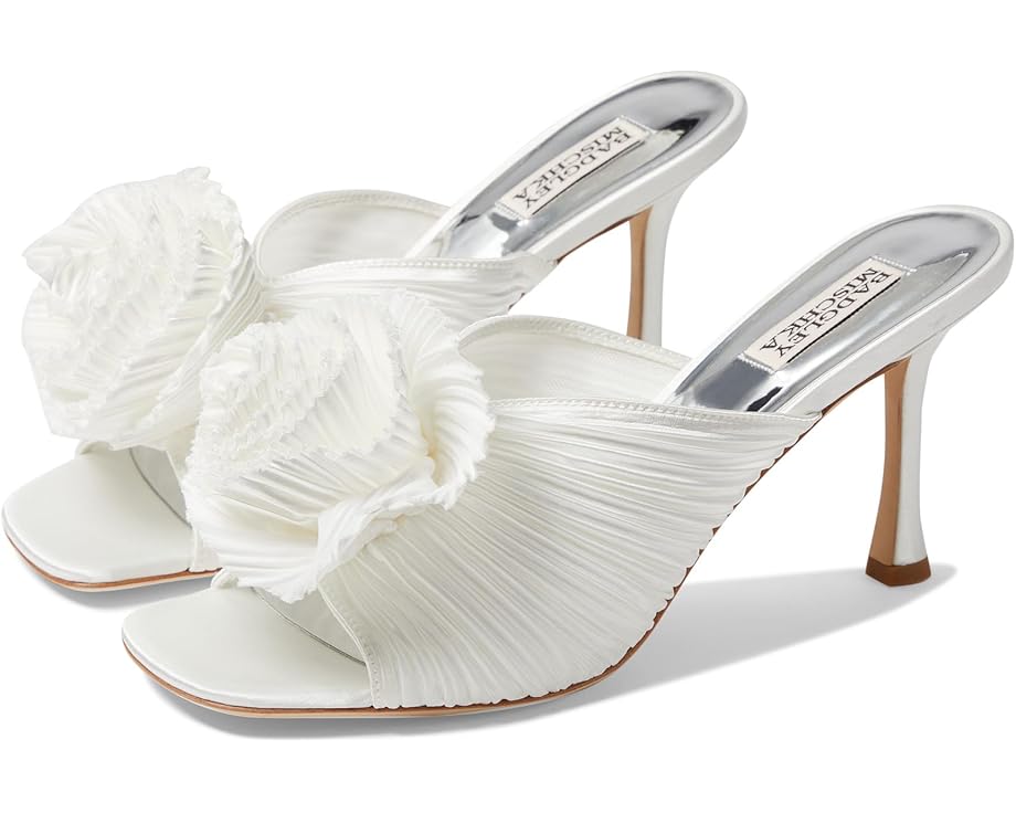 バッジェリーミシュカ 白色 ホワイト レディース 【 BADGLEY MISCHKA BLYTHE / SOFT WHITE 】 パンプス｜スニケス