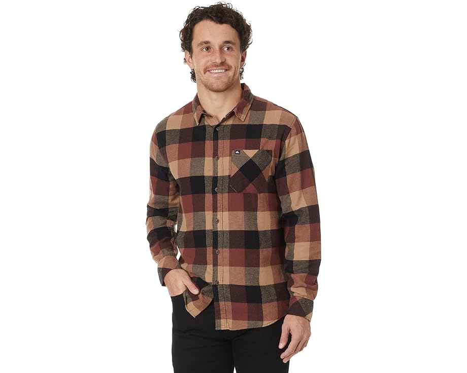 クイックシルバー スリーブ 長袖 メンズ 【 QUIKSILVER MOTHERFLY LONG SLEEVE FLANNEL / 】 メンズファッション トップス Tシャツ カットソー