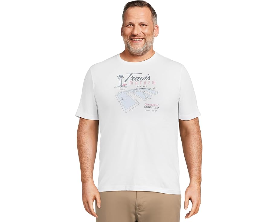 トラヴィスマシュー 白いこと 白いこと メンズ 【 TRAVISMATHEW ON VACATION / WHITE 】 メンズ流行り物 トップス プルオーバー カットソー