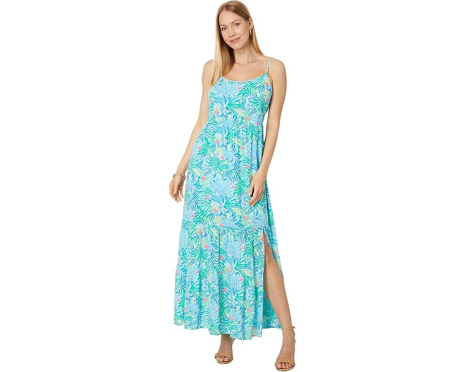 リリーピュリッツァー ドレス マキシドレス レディース 【 LILLY PULITZER TERESA MAXI DRESS / MULTI VIA PARIGI 】 レディースファッション