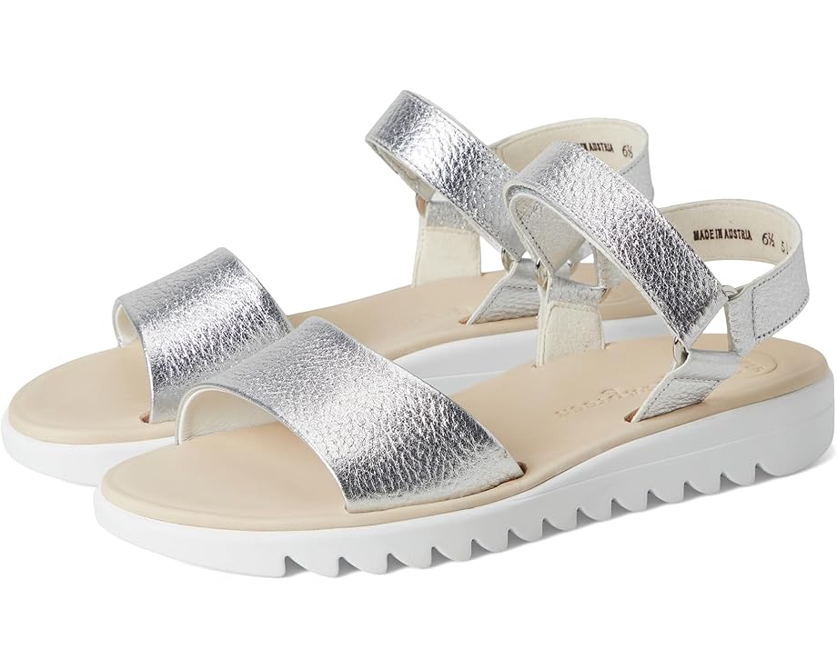 ポールグリーン ポール 緑 グリーン 銀色 シルバー レディース 【 PAUL GREEN ADLEE / SILVER METALLIC CERVO 】 サンダル 54,720円