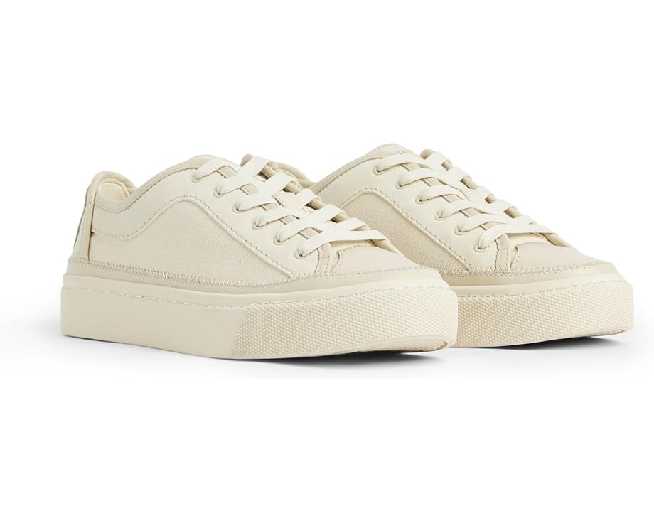 オールセインツ 靴 スニーカー 白色 ホワイト レディース 【 ALLSAINTS MILLA CANVAS SNEAKER / OFF WHITE 】