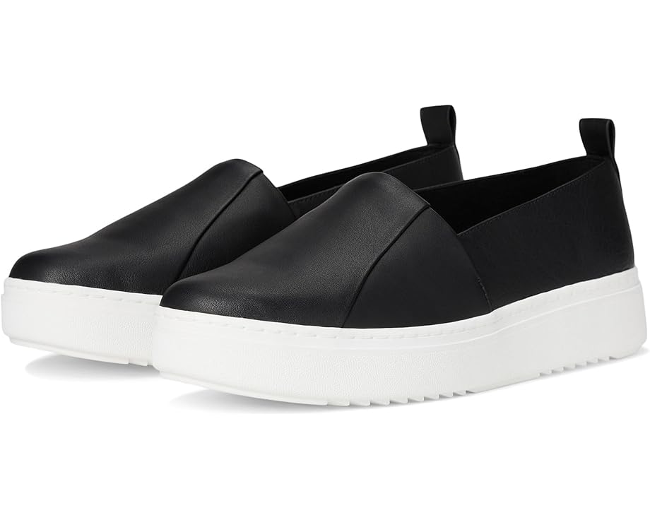 アイリーンフィッシャー 黒色 ブラック レディース 【 EILEEN FISHER PERKS / BLACK 】 ローファー