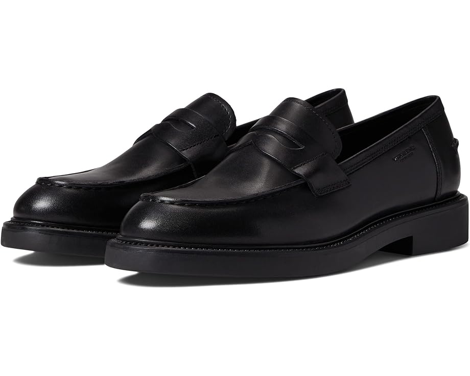バガボンドシューメイカーズ レザー ペニー ローファー スニーカー 黒色 ブラック レディース 【 VAGABOND SHOEMAKERS ALEX W LEATHER PENNY LOAFER / BLACK 】
