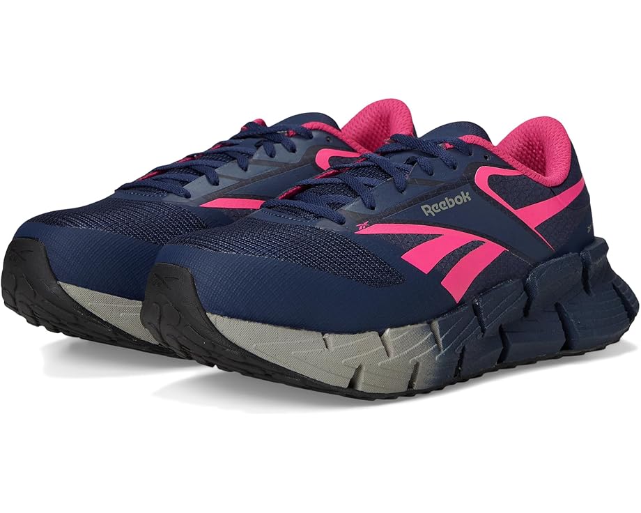 リーボック 細工物 リーボック 青味 青み サクラ色 スニーカー レディース 【 REEBOK WORK FLOATZIG WORK / BLUE AND PINK 】