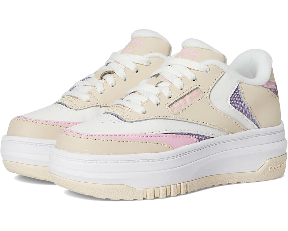 リーボック クラブ ローズ 紫 パープル ジュニア キッズ 【 REEBOK KIDS CLUB C EXTRA / TAPIOCA ASTRO ROSE DUSK PURPLE 】 ベビー マタニティ スニーカー