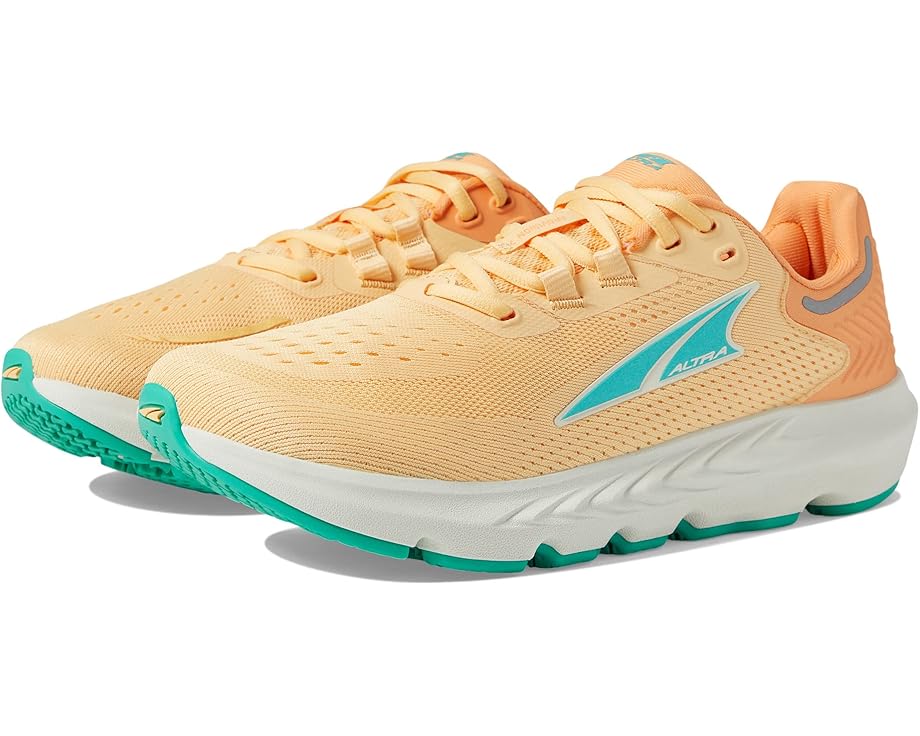 緑 グリーン 橙 オレンジ スニーカー レディース 【 ALTRA PROVISION 7 / GREEN ORANGE 】|スニケス